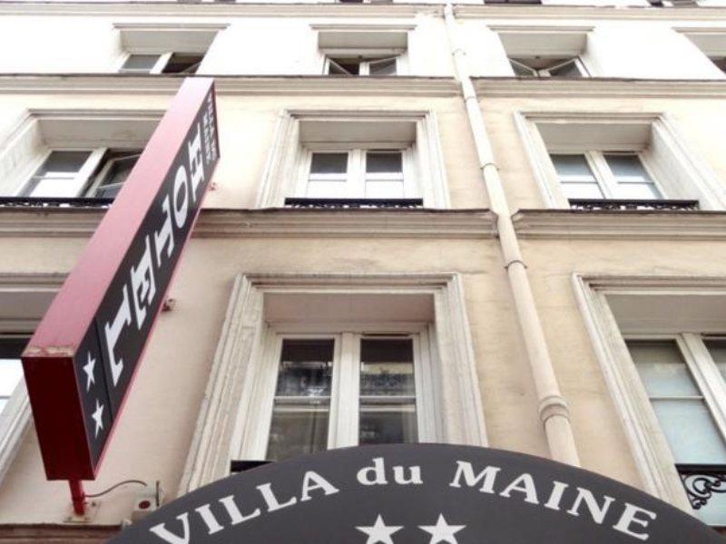 Villa Du Maine Paris Bagian luar foto